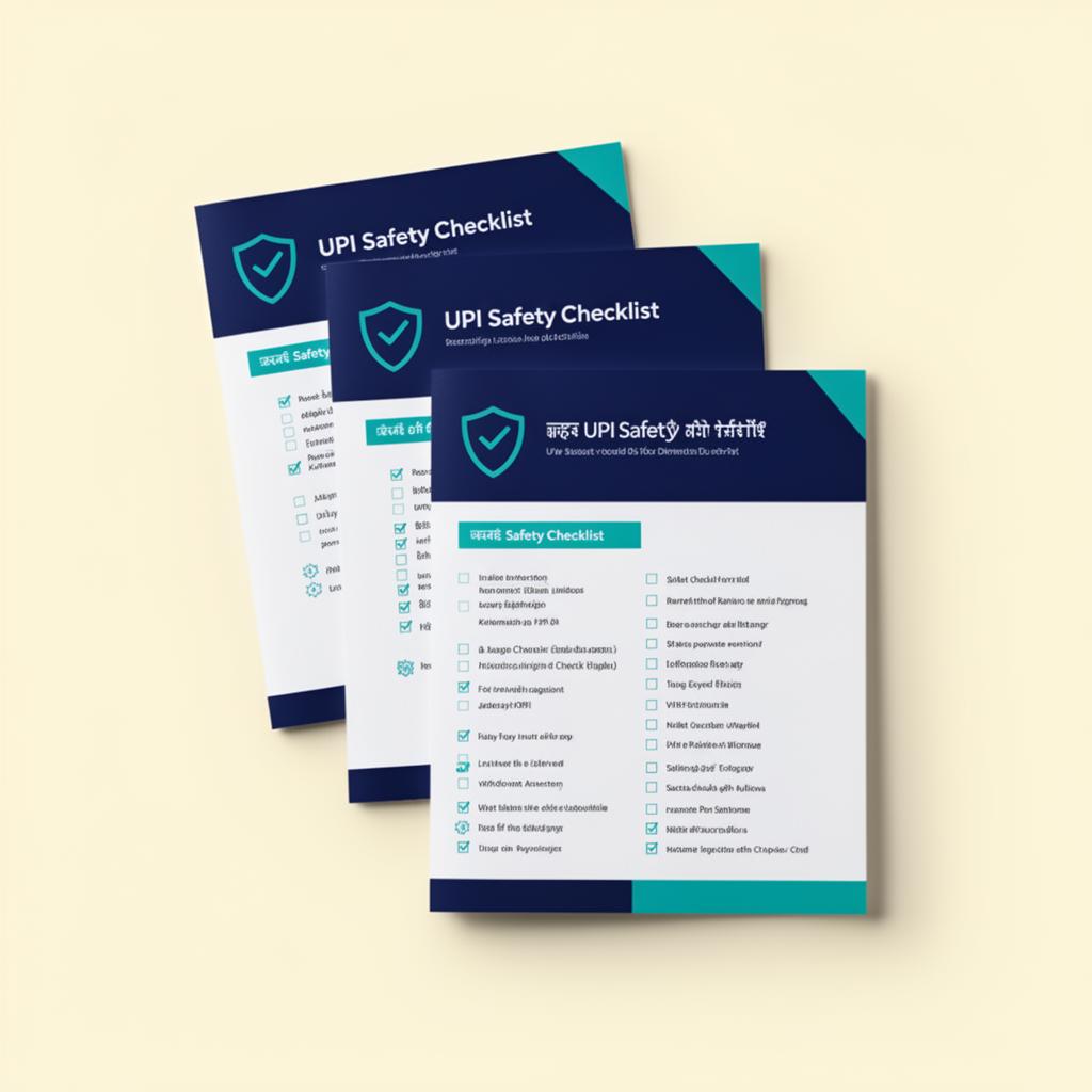 UPI Safety Toolkit PDFs and printable checklists